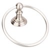 Elements By Hardware Resources Fairview Satin Nickel Towel Ring - Contractor Packed 2PK BHE5-06SN
